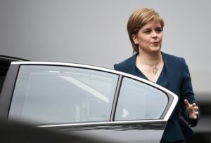Nicola Sturgeon, First Minister of Scotland. 