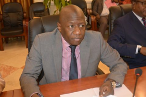 Justice Minister Mamadou Ismael Konate.