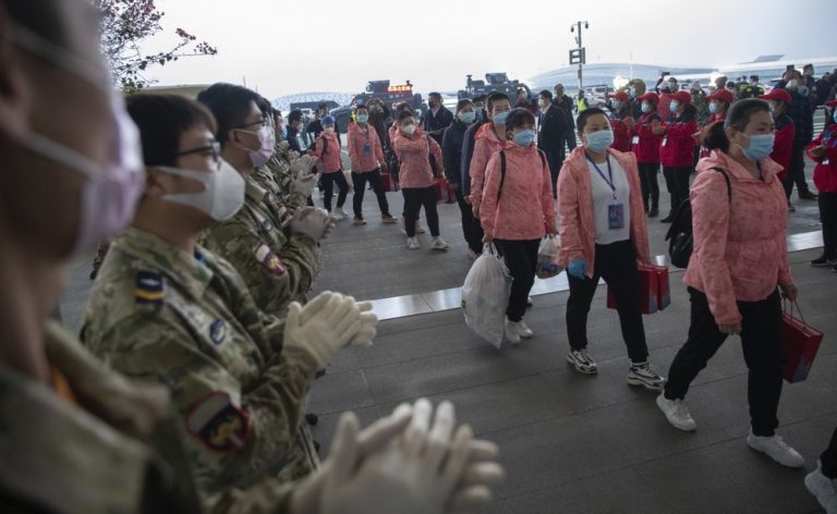 Wuhan offers hope on virus front; Italy nears stark warning