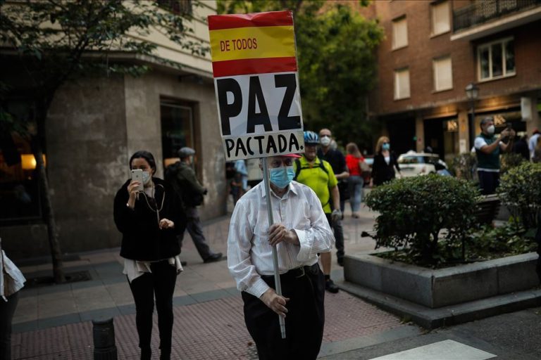 PHOTO: Anti-government protest in Spain
