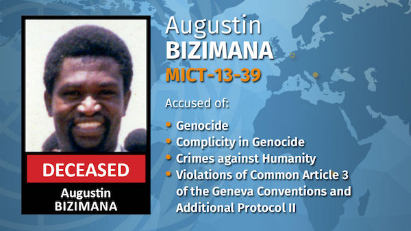 A top Rwanda genocide suspect died years ago, DNA test shows