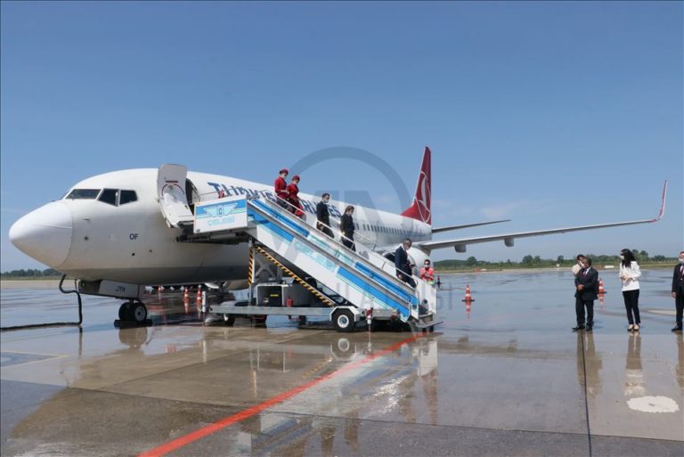 PHOTO:Turkish Airlines’ special flight “TK1919” marks May 19th, Youth and Sports Day