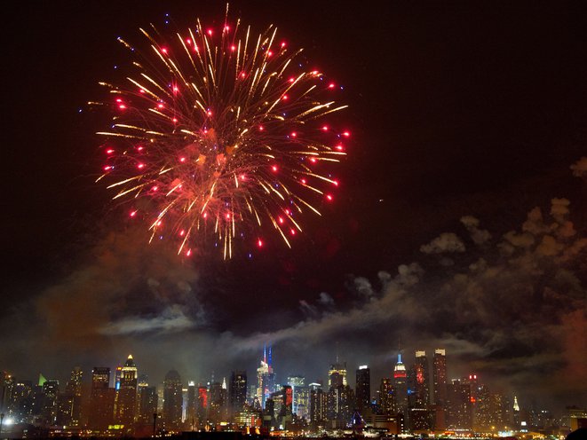 Illegal fireworks in New York City