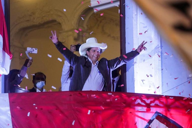 Pictures: Peru leftist Castillo claims election win as Fujimori fights result