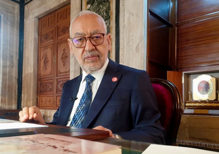 Tunisia’s Ghannouchi says parliament in session, defying president