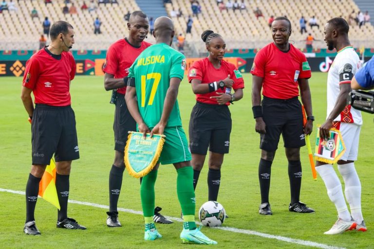 Rwanda’s Mukansanga becomes 1st woman to officiate AFCON match