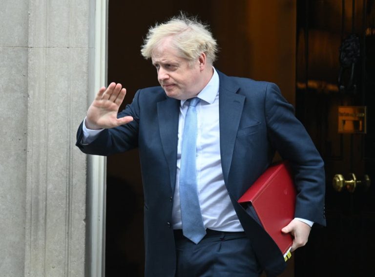 UK’s Johnson calls for tough European stance over Ukraine