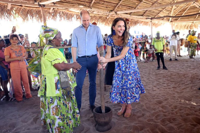 British royals dance, make chocolate in Belize as tour brightens
