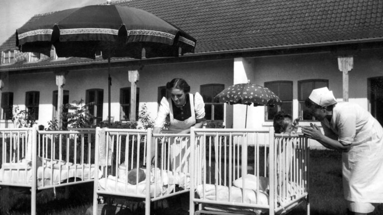 Inside World on Fire’s real life Nazi ‘baby factories’ where German girls were groomed to donate their kids to Hitler
