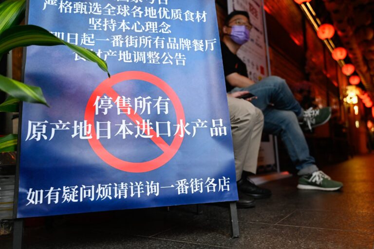 Japan Warns Citizens of Harassment in China Over Wastewater Backlash