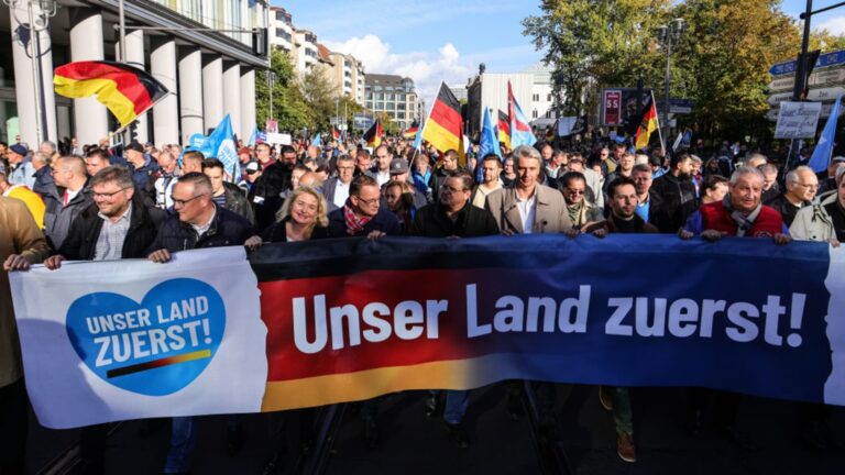 Germany shifts to the right with anti-immigration AfD ahead in polls