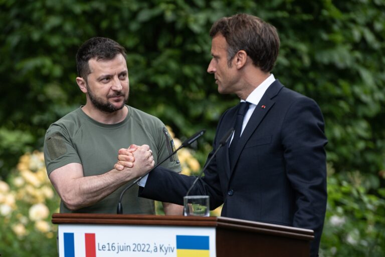 France’s Emmanuel Macron now strongly backs Ukraine, but for how long?