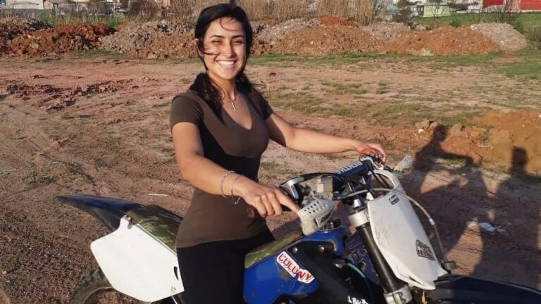 Female motorcycle stunt rider, 25, dies in horror trick gone wrong while trying daring jump between ramps