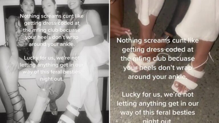 I was dress coded and kicked out of a nightclub for little-known ‘heel’ rule – but we had a genius trick to get back in