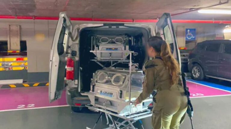 Israel steps up efforts to rescue 36 newborn babies fighting for life in Gaza hospital with no power