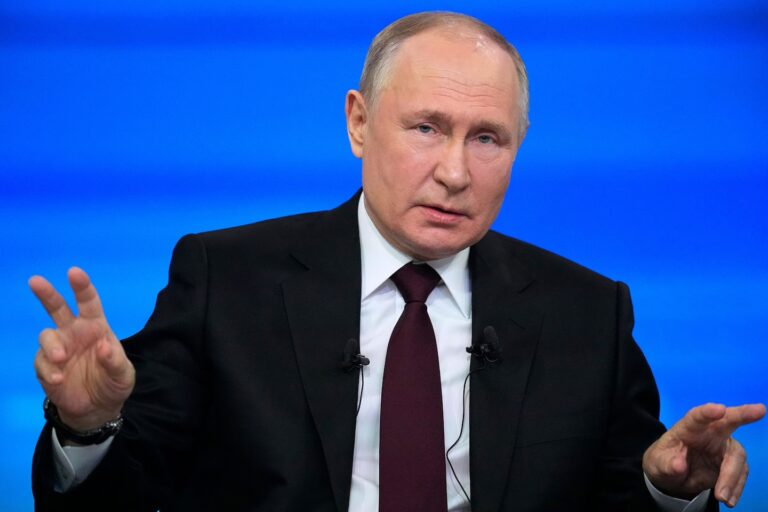 Putin, eyeing reelection, holds annual news conference, call-in show