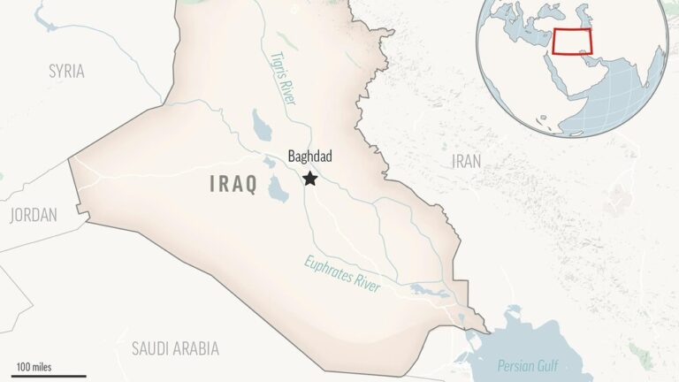 Air raids over eastern Syria near Iraqi border kill 6 Iran-backed militants