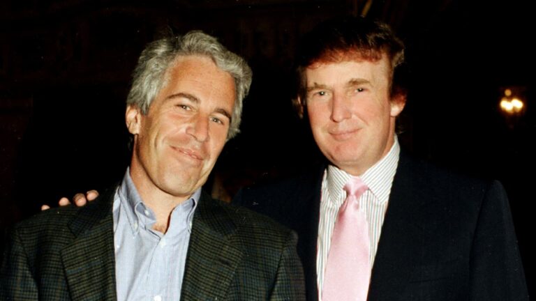 Trump had meals at Jeffrey Epstein home, court filing shows
