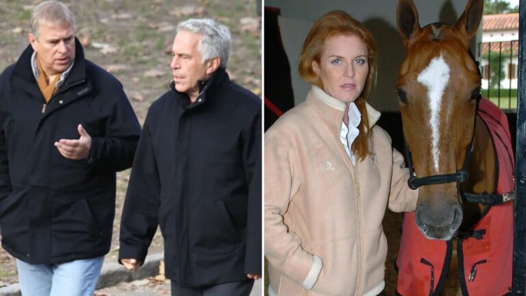 Prince Andrew & Sarah Ferguson were guests at Epstein’s mansion with Duke getting ‘daily massages’, ex-cleaner says