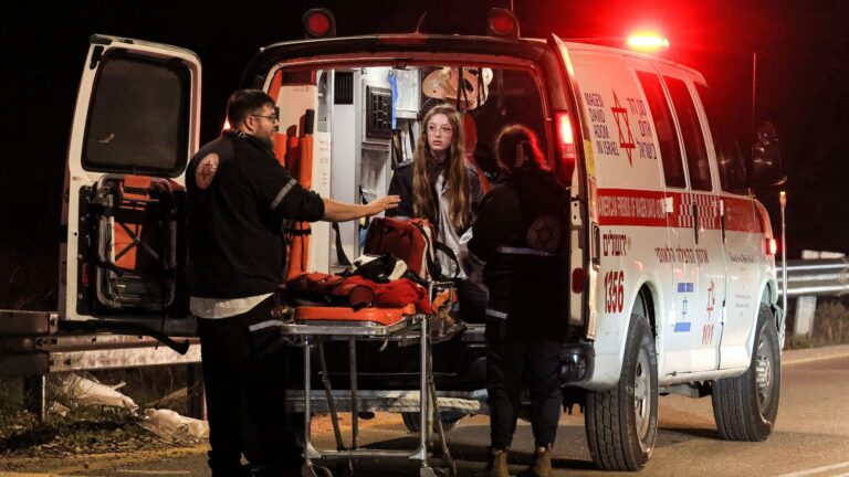 Girl, 3, shot dead by mistake as Israeli police open fire on suspects who rammed checkpoint near Jerusalem