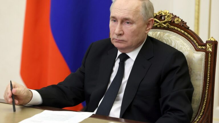 Deranged Putin spews baseless claim Moscow massacre is part of ‘intimidation from Ukraine’ as he refuses to blame ISIS