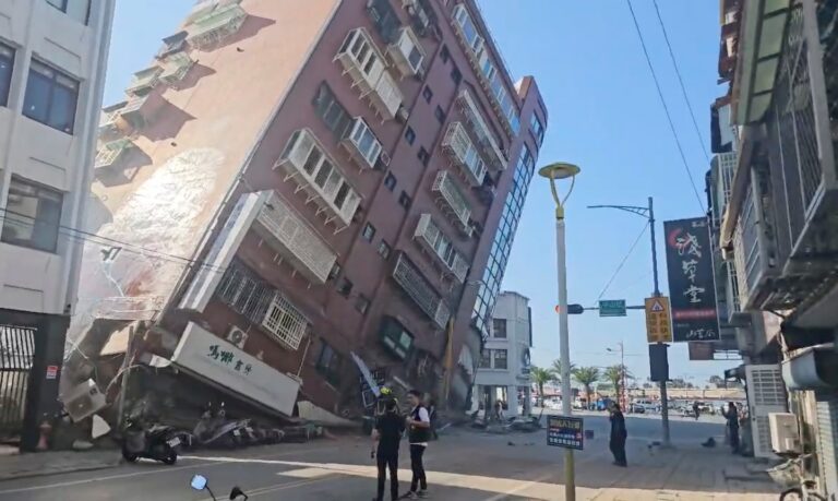 Taiwan earthquake live updates: 7.4-magnitude quake collapses buildings