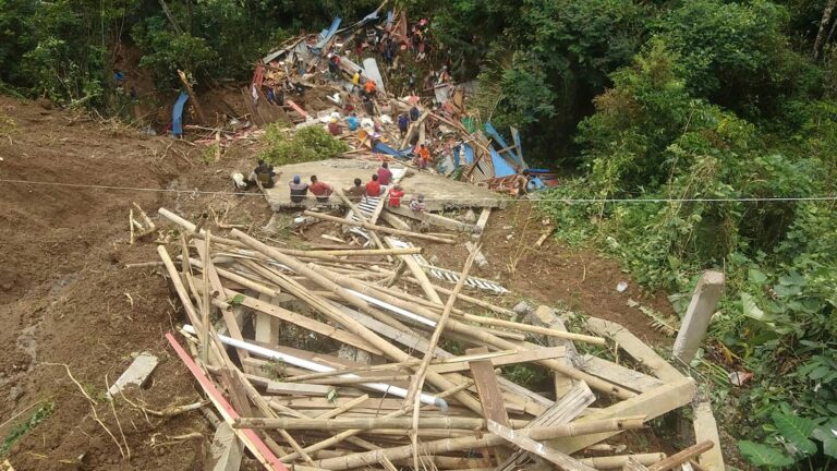 Landslides hit Indonesia’s Sulawesi island, killing at least 18 people